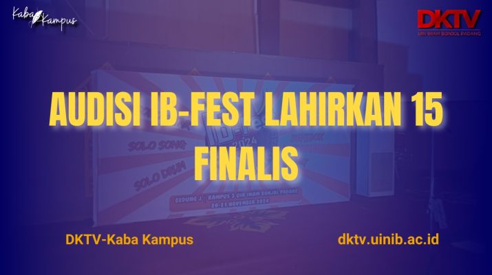 Audisi IB-Fest Lahirkan 15 Finalis